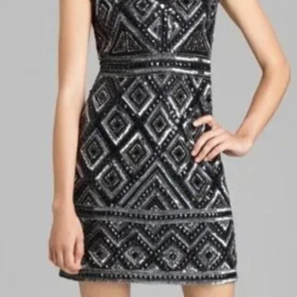 Adrianna Pappell sequin dress size 4